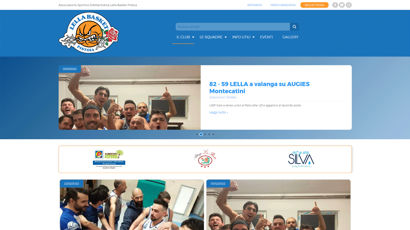 Sistema di gestione squadra sportiva
